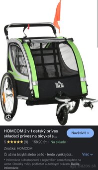 Prívesný vozík za bicykel - 4