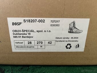 Bosp vysoká zásahová obuv - 4