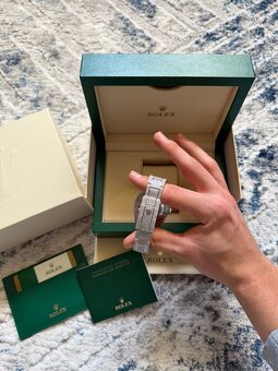 Rolex Datejust Oyster Full Iced Out - 4