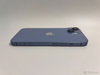 IPHONE 14 BLUE 128GB ZÁRUKA - STAV AKO NOVÝ - 4