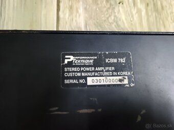 Alpine zosilňovač - 4