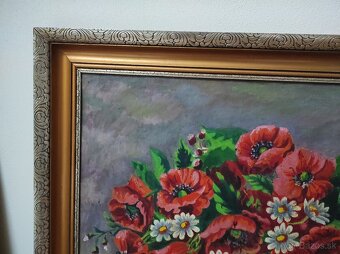 Starý obraz Kytica velky - 4
