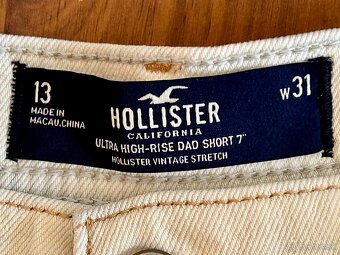 RIFLOVÉ KRAŤASY zn.HOLLISTER California veľ.W31(L) - 4