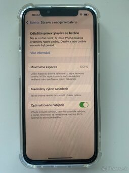 iPhone 13 128 GB – TOP stav, batéria 100 %, darčeky - 4