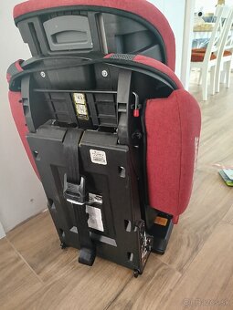 Autosedačka Petite&Mars PRIME II fix air červená - 4