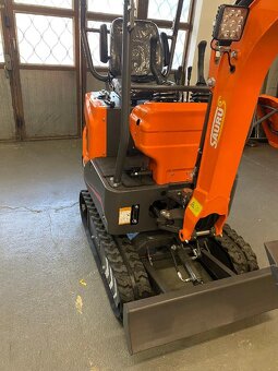 Minibager diesel 1,2T Kubota motor - 4