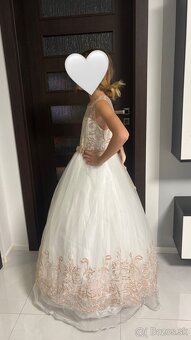 Dievčenské spoločenské šaty v.150-155 cm - 4