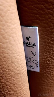 Dizajnové kožené dvojkreslo - 4