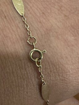 Damska zlata retiazka náhrdelník 14kt zlato - 4