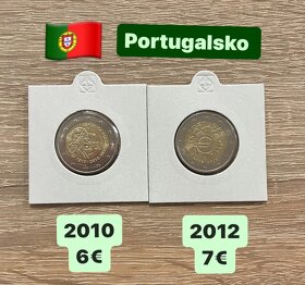 Euromince - pamätné dvojeurové staršie ročníky - 4