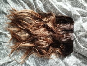 Clip in vlasy Halo hair, flip ombre - 4