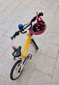 WOOM 3 + ťažná tyč na 2 bicykle + prilba - 4