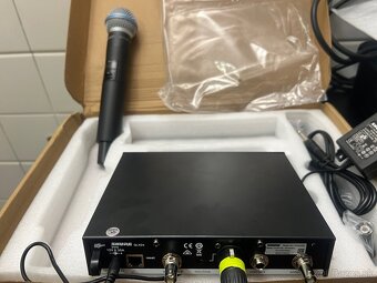 Predám bezdrôtový mikrofón QLXD 600MHz - 4