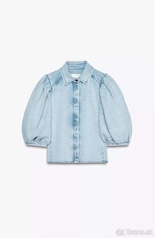 Rifľová blúzka Zara, S - 36, PC 39,99 € - 4