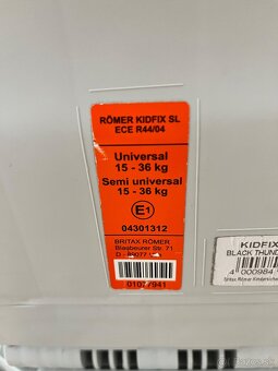 Detská autosedačka Britax Römer 15-36kg - 4