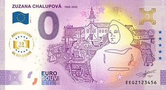 0 € / 0 euro souvenir bankovky 2025 - 2 - 4