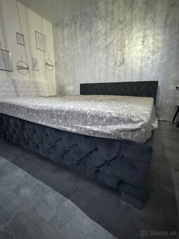 Manželská postel 180x200 s matracmi - 4