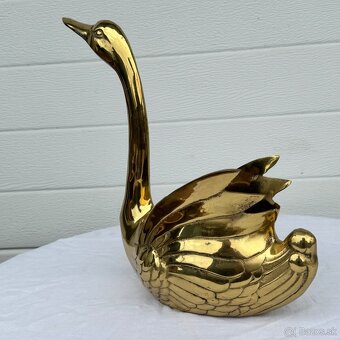 Krásná žardiniéra ve tvaru labutě - 4