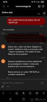 Tablet Samsung Galaxy tab a9 4gb/64gb - 4