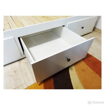 Predám posteľ série HEMNES s úložným dielom na matrac - 4
