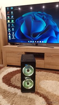 Predám herný,nový PC s RTX 4060/R5 3600/32GB RAM/NV2 1TB - 4