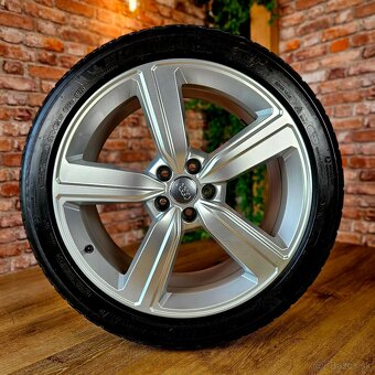 Alu R20 5x112 orig. AUDI A6 e-tron/A8+zimné pneu 265/40 R20 - 4