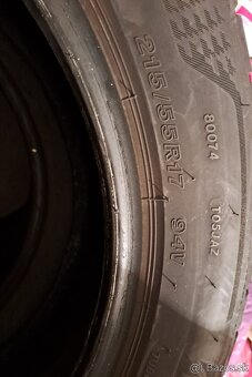 215/55 R17 94V letné - 4