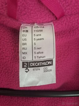 WEDZE  Detská LYŽIARSKA bunda - 4