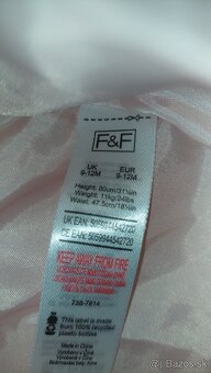 Zimny overal pre dievča 9-12M - 4