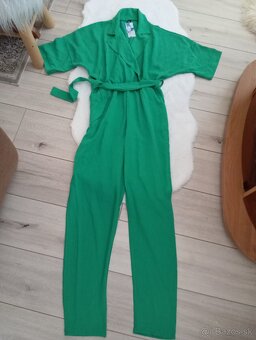 Dámsky zeleny overal M - 4
