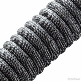 CableMod Pro Coiled Keyboard Cable / Carbon - 4
