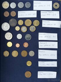 Zbierka mincí - Ázia, Afrika, Indonézia, Latinská Ame (dopl) - 4