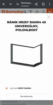 Rámik na krb Romotop - 4