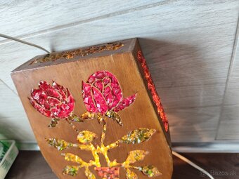 Lampa retro - ručne vyrobená - 4