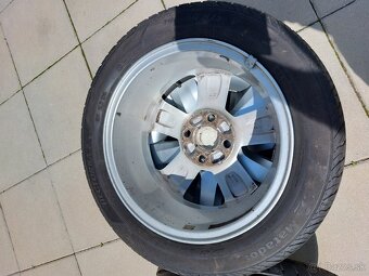 Alu disky s letnymi pneu na Ford Fiesta - 4