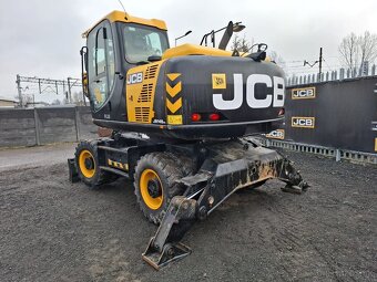 Kolesové rýpadlo JCB JS145W lomený výložník - 4