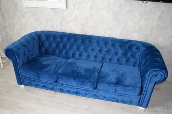 Chesterfield sedačky a kreslá - 4