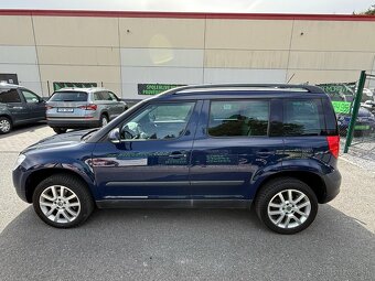 ► ŠKODA YETI 2,0 TDI 4x4 - 125 kW, PARK. SENZORY, NAVI ◄ - 4