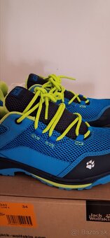 Chlapčenské topanky Jack Wolfskin, veľkosť  34 - 4