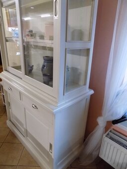 Vitrína - príborník vo vidieckom štýle - 4