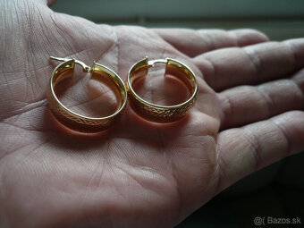 predam zlate nausnice 2 - 4
