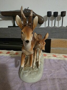 Royal Dux bežiace srnky - 4