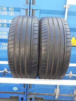 2x 245/45R19 RFT letné pneu Dunlop - 4