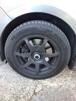 Predam zimne pneumatiky na elektronah 205/55 r16 5x112 - 4