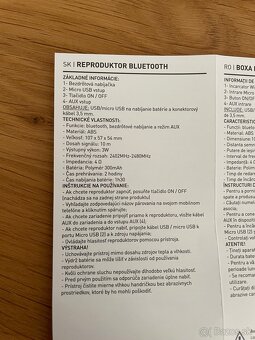 Malý bluetooth reproduktor - 4