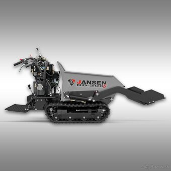 Benzínový minidumper JANSEN RD-300s s lyžicou - 4