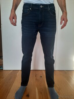 Pánske C&A džínsy / rifle, SLIM FIT, W32 L32, nové - 4
