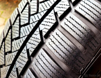 elektróny R17 5x112 orig. VW, zimné pneu 215/55 - 4