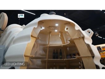 Podzemná plastová monolitická pivnica svetlo šedá 7,5 m3 - 4