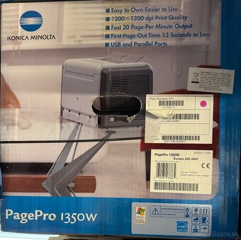 Tlačiareň Konica Minolta PagePro 1350W - 4